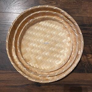 New! Woven Serving bowls